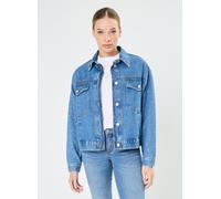 Pieces - Pcsky Rhinestone Jacket Blu - Abbigliamento S Blu