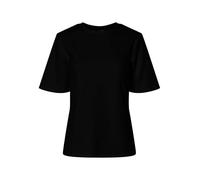 PIECES Pcskylar SS Split Tee Jrs, Nero, M Donna