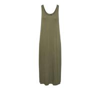 PIECES Pcsofia Tank Ankle Dress Noos BC Maxi Abito, Verde-Deep Lichen Green, M Donna