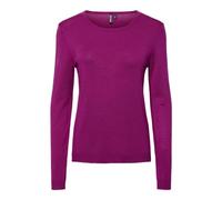 PIECES Pcsonja LS Knit Noos BC-Pullover Maglione Lavorato a Maglia, Festival Fucsia, L Donna