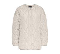 PIECES Pcstella Noos - Giacca trapuntata da donna, Grigio argento, XS