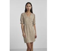 Pieces - PCTALA 2/4 WRAP DRESS NOOS BC Marrone - Abbigliamento XS Marrone