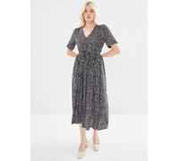 Pieces - Pctala Ss String Tie Midi Dress Noos Bc Nero - Abbigliamento XS Nero