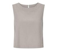 PIECES Pctera SL Top Wvn, Argento, XL