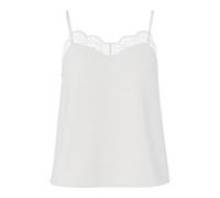PIECES Top 'TIFFANY' bianco, Taglia M