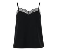 Pieces - PCTIFFANY STRAP LACE TOP NOOS BC Nero - Abbigliamento S Nero
