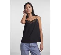 Pieces - PCTIFFANY STRAP LACE TOP NOOS BC Nero - Abbigliamento M Nero