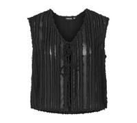 PIECES Pctobine SL Top Wvn, Nero, XL