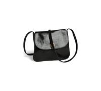PIECES, Pctotally Large Leather Party Bag Noos Donna, Nero, taglia unica
