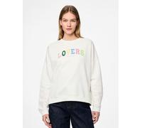 Pieces - PCTOVE LS SWEAT BC Bianco - Abbigliamento M Bianco