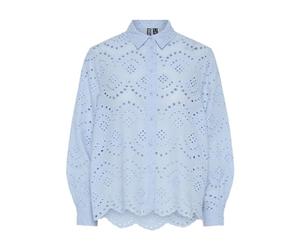 PIECES Pcvilde LS Shirt Noos Pcvilde - Maglietta Noos Donna (Pacco da 1)