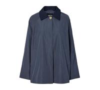 PIECES Pcvilma Ls A-Shape Trench Coat Noos Bc, Ombre blu, XS
