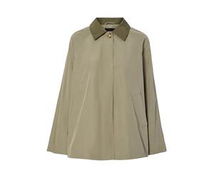 PIECES Pcvilma Ls A-Shape Trench Coat Noos Bc, Overland Trek, M