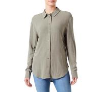 PIECES Pcvinsty LS Shirt Noos Camicia da Donna, Verde-Deep Lichen Green, XS
