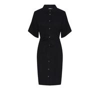 PIECES Pcvinsty SS-Maglietta Tie Dress Noos Vestito, Nero, XS Donna
