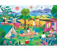 Pieces & Peace - Puzzle Campeggio estivo - 1500 Pezzi