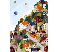 Pieces & Peace - Puzzle Città della foresta - 1000 Pezzi