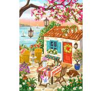 Pieces & Peace - Puzzle Ritiro con vista sull'oceano - 1000 Pezzi