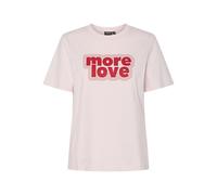 Pieces - PCTAMERA SS PRINTED T-SHIRT JRS BC Rosa - Abbigliamento L Rosa
