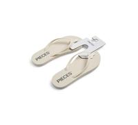 Pieces shoes Pcsummer Flip Flop Hg da donna, Bianco e grigio, 37 EU