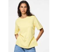 Pieces - T-shirt gialla-Giallo XS
