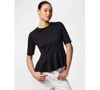 Pieces - T-shirt nera-Nero M