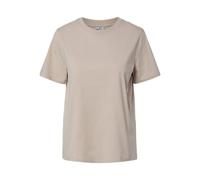 PIECES Maglietta da Donna Pcria SS Solid Tee Noos BC, Argento, L