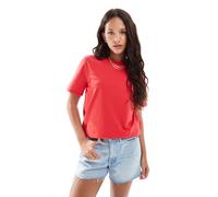 PIECES Maglietta 'PCRia' rosso scuro Donna - Abbigliamento - Taglie comode - Maglie e top - Maglie e T-shirt PIECES XS