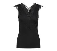 PIECES Top 'Ilu' nero Donna PIECES M