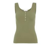 PIECES PCKITTE Tank Top Noos BC Canottiera da Donna, Verde Intenso di Licheni, XL