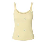 PIECES Top 'MAY' giallo Donna PIECES XL