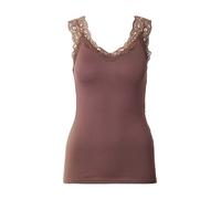 PIECES Top 'PCBARBERA' cioccolato Donna PIECES XL