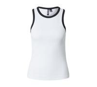 PIECES Top 'PCMAY' nero / bianco Donna PIECES XXL