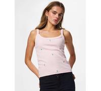 Pieces - Top rosa pink-a-boo M