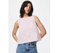 Pieces - Top senza maniche rosa XS