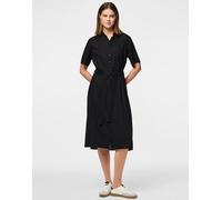 Pieces - Vestito camicia nero XS