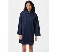 Pieces - Vestito corto in denim color blu scuro L