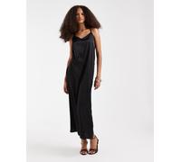 Pieces Jessa Ankle Sleeveless Long Dress Nero M Donna