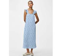 Pieces - Vestito midi blu chiaro XS