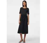 Pieces - Vestito midi nero XS