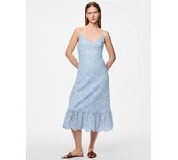 Pieces - Vestito senza maniche blu chiaro XL