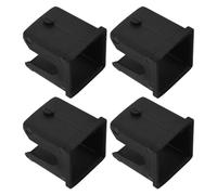 Piede Centrale per Palo Tenda da Esterno, 4 Pezzi per Tubi 3cm | Distanziale Nero in Plastica, Misura 3, 50x3, 00x3, 00cm, per Gazebo e Party All'aperto