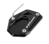 Piede di lato Supporto Per Cavalletto Laterale Per Suzuki Vstrom 800DE V-strom 800 DE 1050 XT Da 22-23 Piedi, Supporto Per Estensione Cavalletto Laterale Base di supporto(NERO)