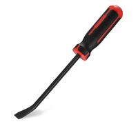 Piede di Porco, Leverino da Carpentiere, Levachiodi Professionale, Palanchino, Barra di Porco per Garage Officina Strumento di Meccanica, Lunghezza 12 Pollici/300 mm