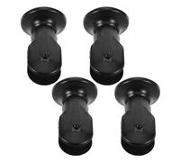 Piede di Supporto per Divisorio per WC Staffe divisorie for bagno da 4 pezzi Piedino divisorio for WC resistente in acciaio inossidabile for bagno pubblico