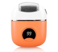 Piede elettrico Piede di grigere callus rimodellamento IPX6 Exfoliante Digital Display Display Display Display USB ricaricabile for la pelle dura rotta a secco (arancione)