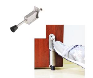 Piede Montato Sulla Porta Passo Verso Il Basso Fermaporta Fermaporta In Gomma