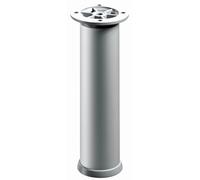Piede per mobile regolabile in alluminio Hettich Ø 40x H 200-230 mm Alluminio
