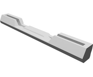 Piede Portapacchi Mitsubishi L300 Delica Adattatore Thule Grondaia