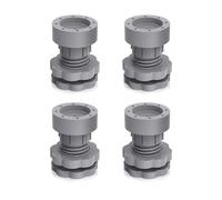 Piedi antivibrazione della lavatrice | Tamponi stabilizzatori lavatrice per il controllo delle vibrazioni e del rumore | Antismorzatore resistente scivolamento per l'equipe